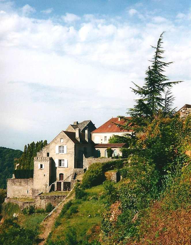 Château-Chalon, la Rochette ancienne maison de chanoinesse