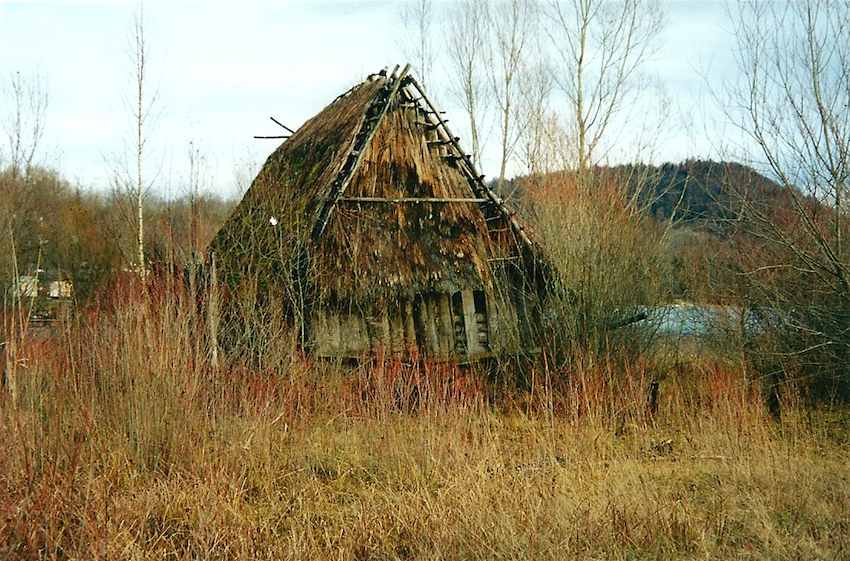 Lac de Chalain - maison sur pilotis